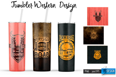 Western 20 Oz Tumbler Sublimation v.12