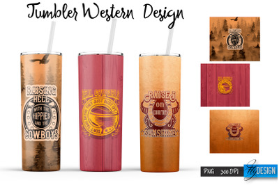 Western 20 Oz Tumbler Sublimation v.13