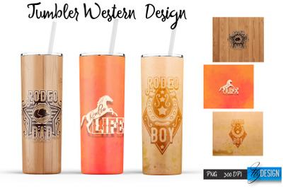 Western 20 Oz Tumbler Sublimation v.14