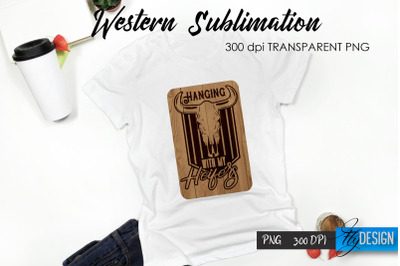 Western T-Shirt Sublimation. Cowboy T-Shirt Design v.17