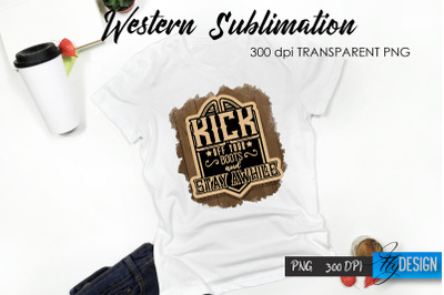 Western T-Shirt Sublimation. Cowboy T-Shirt Design v.26