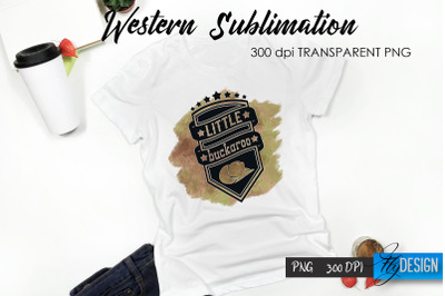 Western T-Shirt Sublimation. Cowboy T-Shirt Design v.29