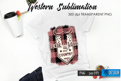 Western T-Shirt Sublimation. Cowboy T-Shirt Design v.33