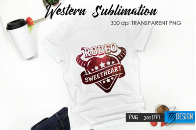 Western T-Shirt Sublimation. Cowboy T-Shirt Design v.42