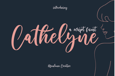 Cathelyne Script Font