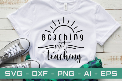 Beaching not teaching svg cut file
