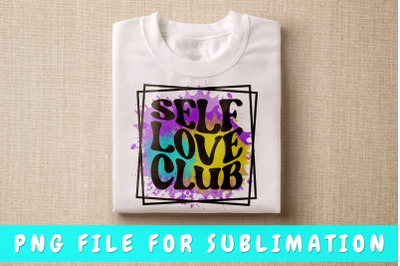 Self Love Club PNG