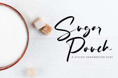 Sugar Pouch - A Stylish Handwritten Font