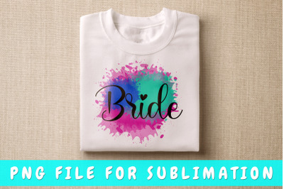 Bride PNG For Sublimation