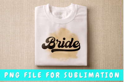 Bride PNG For Sublimation