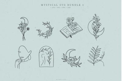 Mystical SVG bundle, Cut files