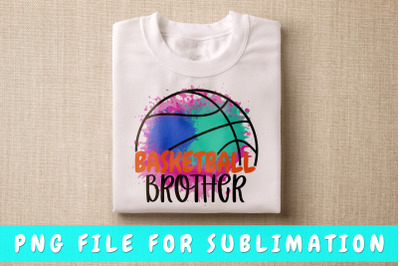 Basketball Brother PNG For Sublimation