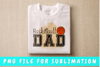 Basketball Dad PNG For Sublimation