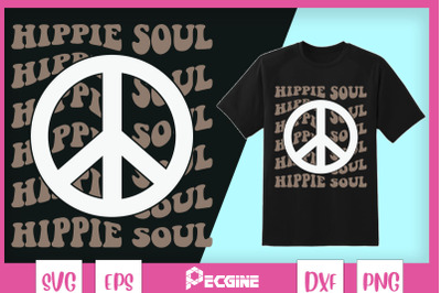 Hippie soul sayings Peace sign