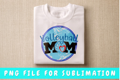 Volleyball Mom PNG For Sublimation