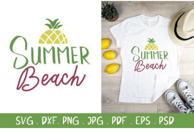 Summer beach Svg