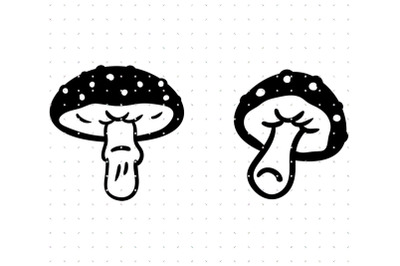 Toadstool Mushroom SVG