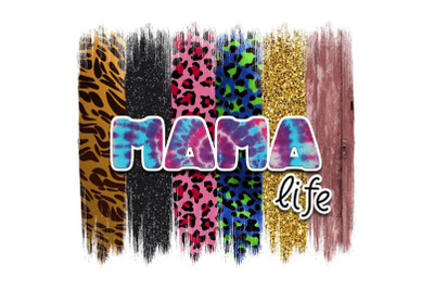 Leopard Mama Life Sublimation