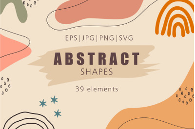 Abstract shapes collection