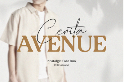 Cerita Avenue || Nostalgic Font Duo