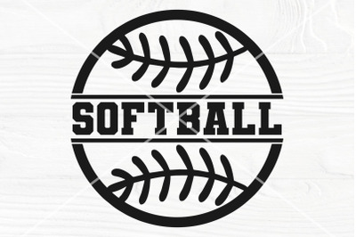 Softball SVG Cut File, Sports PNG, T Shirt Design