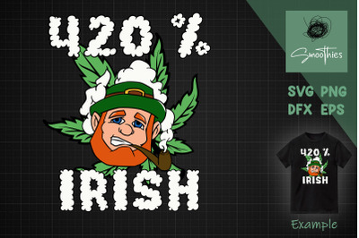 St Patrick&#039;s Day Weed 420 Irish Stoner