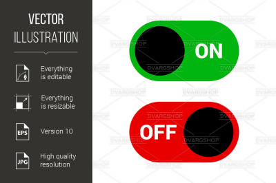 On-Off Button Icons