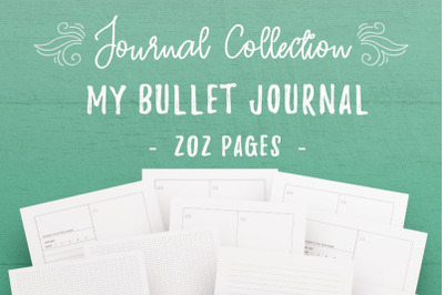 My Bullet Journal Planner InDesign Templates Collection