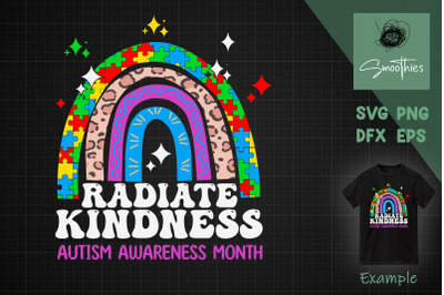 Autism Awareness month radiate kindness