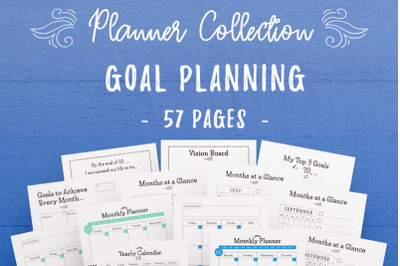 Goal Planning InDesign Templates Collection