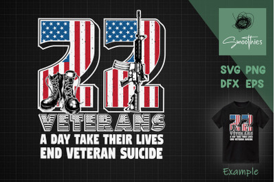 Veteran 22 A Day Take Their Lives