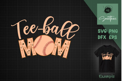 Teeball Mom Leopard, Ball Mom Motherday