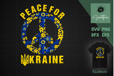 Peace For Ukraine I Stand With Ukraine