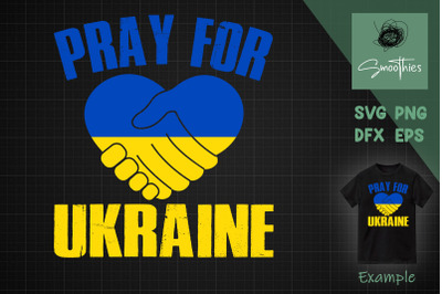 Heart Ukraine Svg Stand With Ukraine