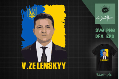 I Stand With Ukraine Volodymyr Zelenskyy