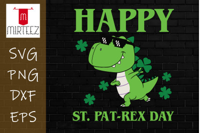 Happy St PaT-Rex Day St Patricks Day