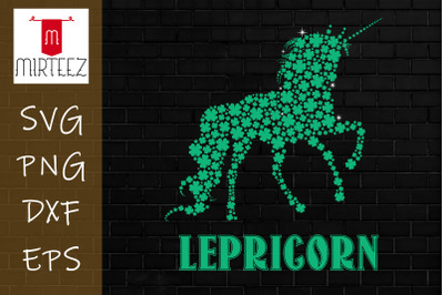 Lepricorn Leprechaun Unicorn St Patrick