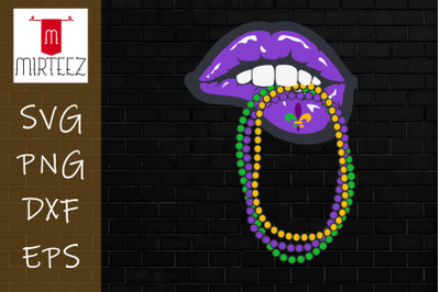 Mardi Gras Lips Queen Carnival 2022