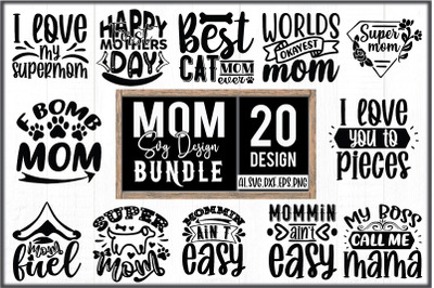 Mom SVG Design Bundle