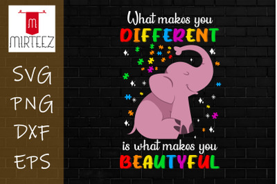 What Makes You Different Elephant Autism