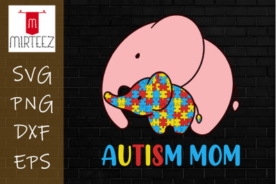 Autism Awareness Autism Mom Elephant