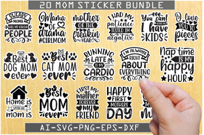 Mom Sticker Bundle