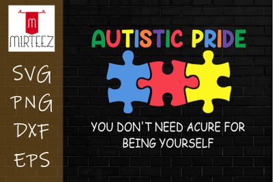 Autistic Pride Autism Awareness SVG