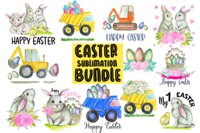 Easter Sublimation Design Bundle