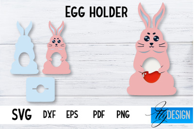 Egg Holder | Easter Egg Holder SVG | Baby Animals SVG