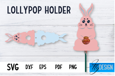 Lollipop Holder | Easter Lollipop Holder SVG | Baby Animals SVG