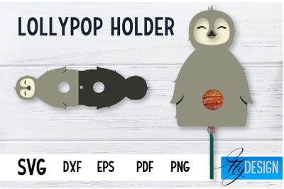 Lollipop Holder | Easter Lollipop Holder SVG | Baby Animals SVG