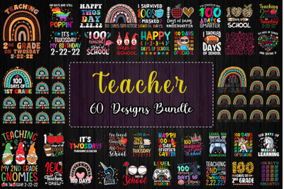 Teacher TShirt Design Bundle