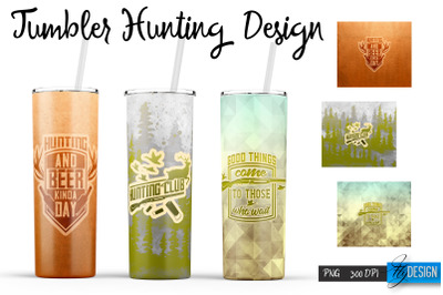 Hunting 20 Oz Tumbler Sublimation v.4