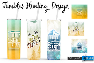 Hunting 20 Oz Tumbler Sublimation v.5